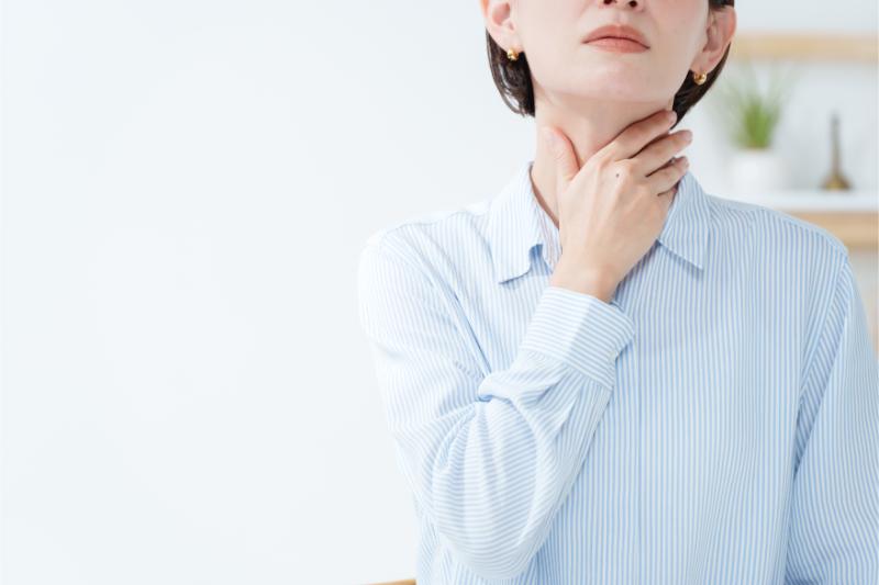 ストレスによる喉の違和感で考えられる病気